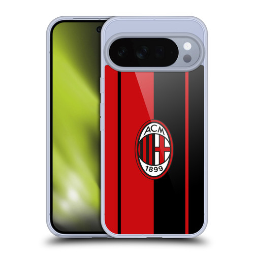 AC Milan Crest Red And Black Soft Gel Case for Google Pixel 10 Pro XL
