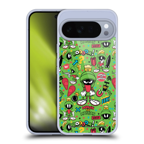 Looney Tunes Graphics and Characters Marvin The Martian Soft Gel Case for Google Pixel 10 Pro XL