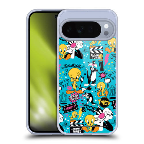 Looney Tunes Graphics and Characters Tweety And Sylvester Soft Gel Case for Google Pixel 10 Pro XL