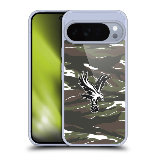 Crystal Palace FC Crest Woodland Camouflage Soft Gel Case for Google Pixel 10 Pro XL