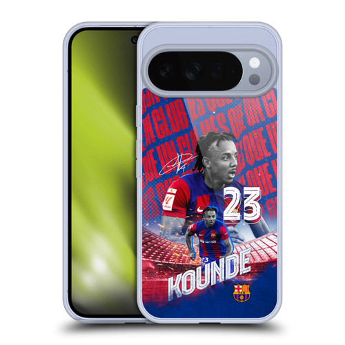 FC Barcelona 2023/24 First Team Jules Koundé Soft Gel Case for Google Pixel 10 Pro XL