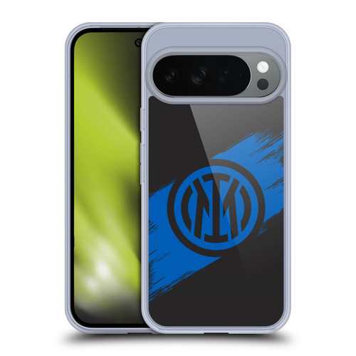 Fc Internazionale Milano Graphics Brush Strokes Soft Gel Case for Google Pixel 10