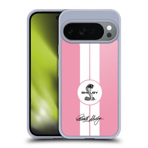 Shelby Car Graphics 1965 427 S/C Pink Soft Gel Case for Google Pixel 10