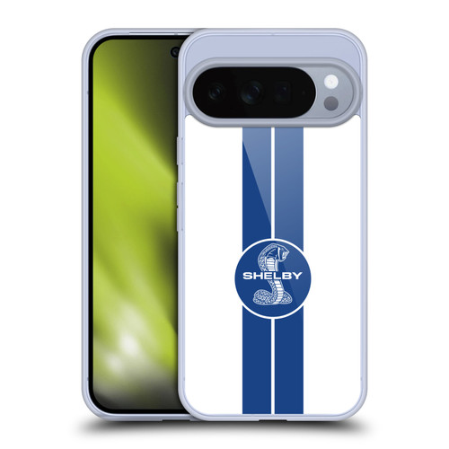 Shelby Car Graphics 1965 427 S/C White Soft Gel Case for Google Pixel 10 Pro XL