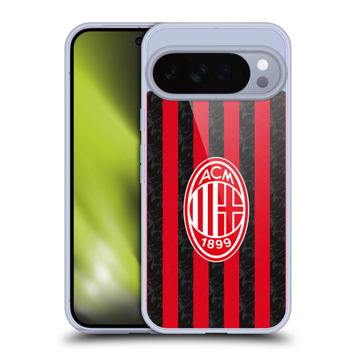AC Milan 2025/26 Crest Kit Home Soft Gel Case for Google Pixel 10 Pro XL