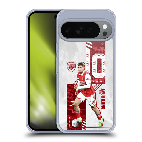 Arsenal FC 2022/23 First Team Smith Rowe Soft Gel Case for Google Pixel 10