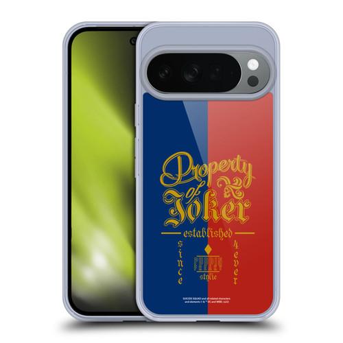 Suicide Squad 2016 Graphics Property Of Joker Soft Gel Case for Google Pixel 10