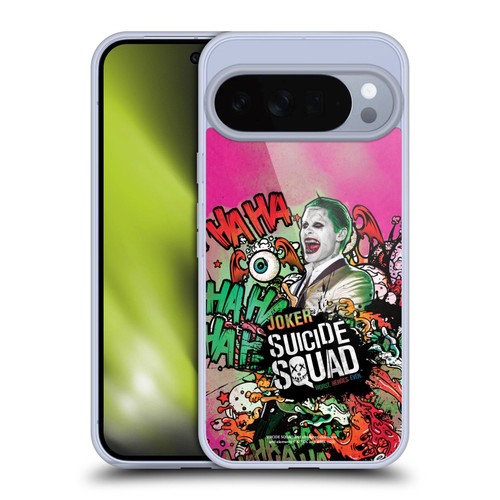 Suicide Squad 2016 Graphics Joker Poster Soft Gel Case for Google Pixel 10 Pro XL