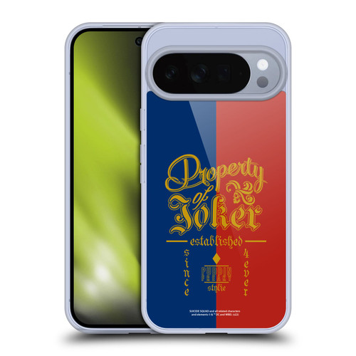 Suicide Squad 2016 Graphics Property Of Joker Soft Gel Case for Google Pixel 10 Pro XL