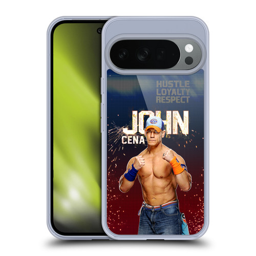 WWE John Cena Portrait Soft Gel Case for Google Pixel 10