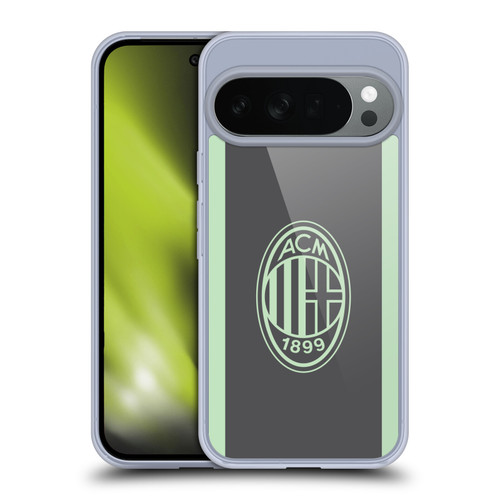 AC Milan 2024/25 Crest Kit Third Soft Gel Case for Google Pixel 10