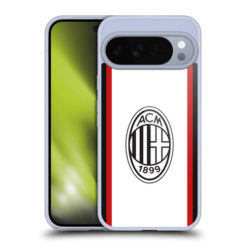 AC Milan 2024/25 Crest Kit Away Soft Gel Case for Google Pixel 10 Pro XL