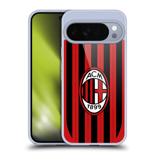 AC Milan 2024/25 Crest Kit Home Soft Gel Case for Google Pixel 10 Pro XL