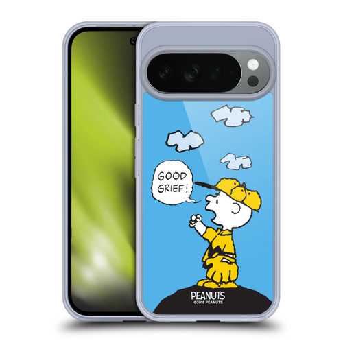 Peanuts Charlie Brown Good Grief Soft Gel Case for Google Pixel 10