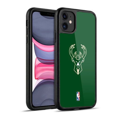 NBA Milwaukee Bucks Plain Gel Armour Case For Apple iPhone 11