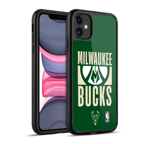 NBA Milwaukee Bucks Typography Gel Armour Case For Apple iPhone 11