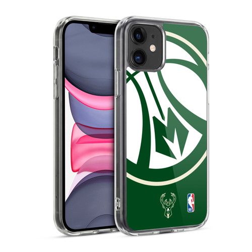NBA Milwaukee Bucks Oversized Soft Gel Case for Apple iPhone 11