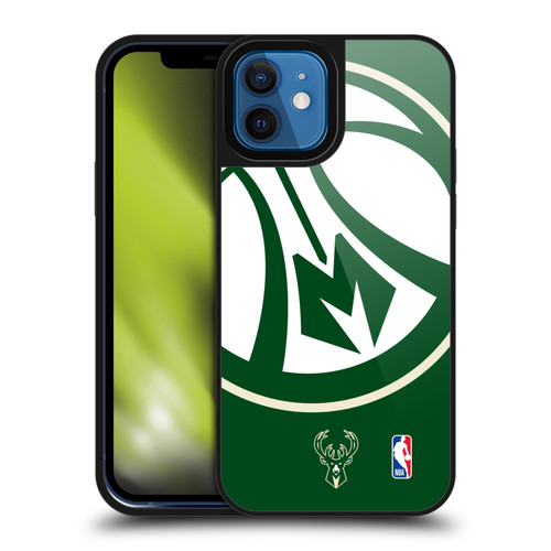 NBA Milwaukee Bucks Oversized Gel Armour Case For Apple iPhone 12 / iPhone 12 Pro