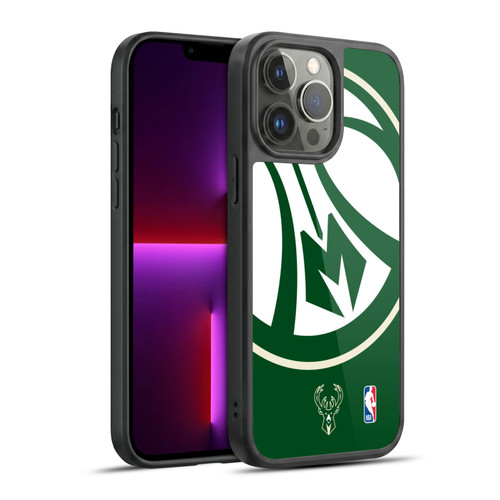 NBA Milwaukee Bucks Oversized Gel Armour Case For Apple iPhone 13 Pro Max