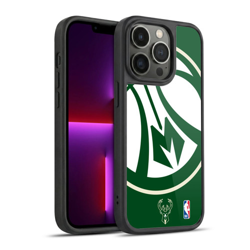 NBA Milwaukee Bucks Oversized Gel Armour Case For Apple iPhone 13 Pro