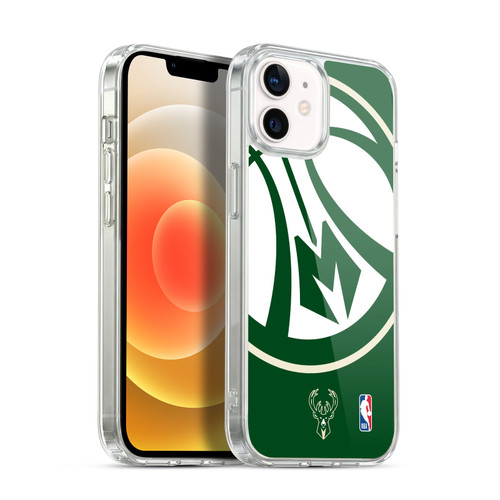 NBA Milwaukee Bucks Oversized Soft Gel Case for Apple iPhone 12 / iPhone 12 Pro & MagSafe