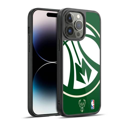 NBA Milwaukee Bucks Oversized Gel Armour Case For Apple iPhone 14 Pro Max