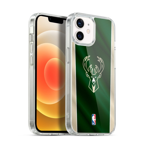NBA Milwaukee Bucks Vertical Banner Soft Gel Case for Apple iPhone 12 / iPhone 12 Pro & MagSafe