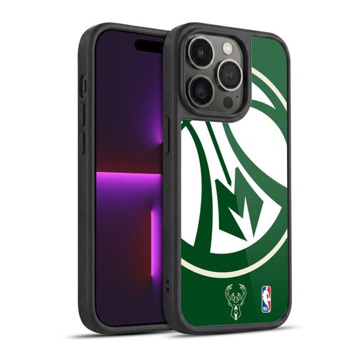 NBA Milwaukee Bucks Oversized Gel Armour Case For Apple iPhone 14 Pro
