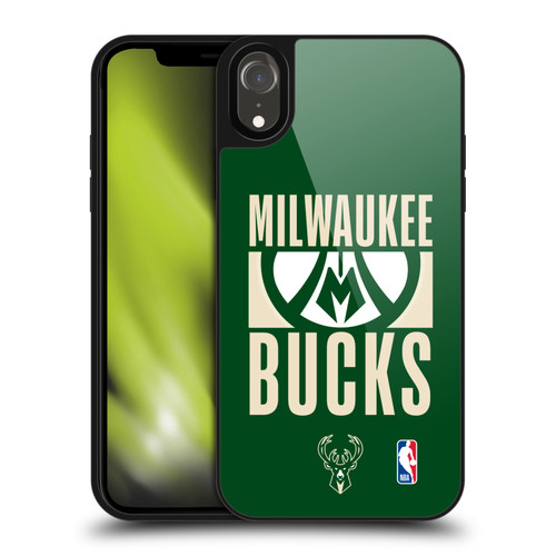 NBA Milwaukee Bucks Typography Gel Armour Case For Apple iPhone XR