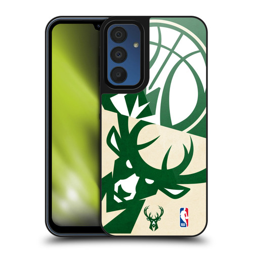 NBA Milwaukee Bucks Half Oversized Gel Armour Case For Samsung Galaxy A15