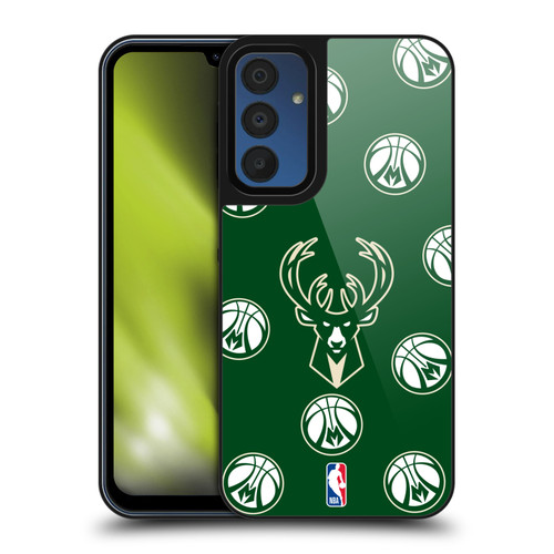 NBA Milwaukee Bucks Patterns Gel Armour Case For Samsung Galaxy A15