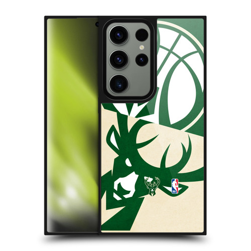 NBA Milwaukee Bucks Half Oversized Gel Armour Case For Samsung Galaxy S24 Ultra 5G