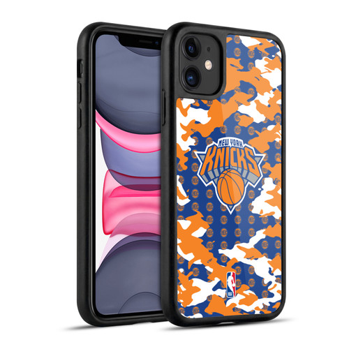 NBA New York Knicks Camouflage Gel Armour Case For Apple iPhone 11
