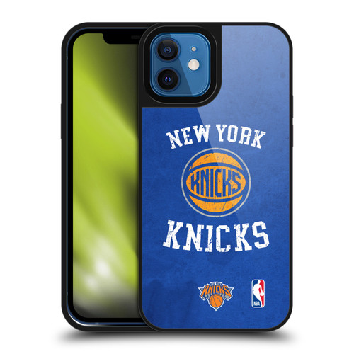 NBA New York Knicks Distressed Gel Armour Case For Apple iPhone 12 / iPhone 12 Pro