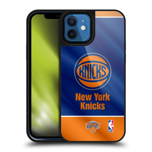 NBA New York Knicks Horizontal Banner Gel Armour Case For Apple iPhone 12 / iPhone 12 Pro