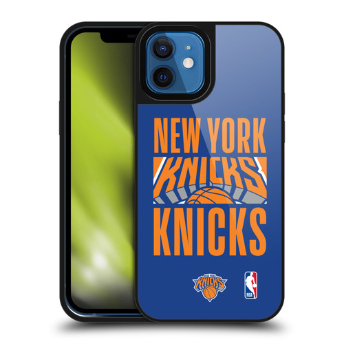 NBA New York Knicks Typography Gel Armour Case For Apple iPhone 12 / iPhone 12 Pro