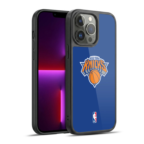 NBA New York Knicks Plain Gel Armour Case For Apple iPhone 13 Pro Max