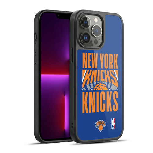 NBA New York Knicks Typography Gel Armour Case For Apple iPhone 13 Pro Max