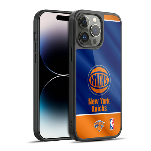 NBA New York Knicks Horizontal Banner Gel Armour Case For Apple iPhone 14 Pro Max