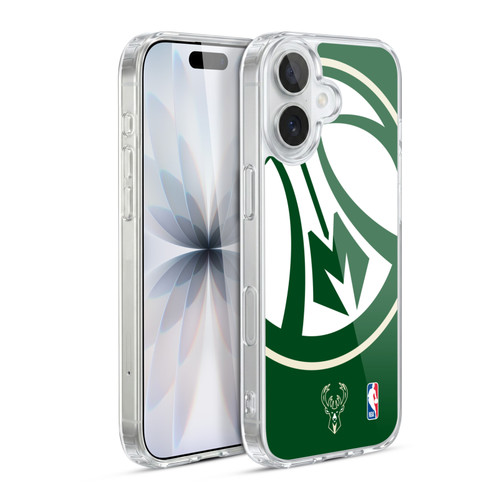 NBA Milwaukee Bucks Oversized Soft Gel Case for Apple iPhone 17