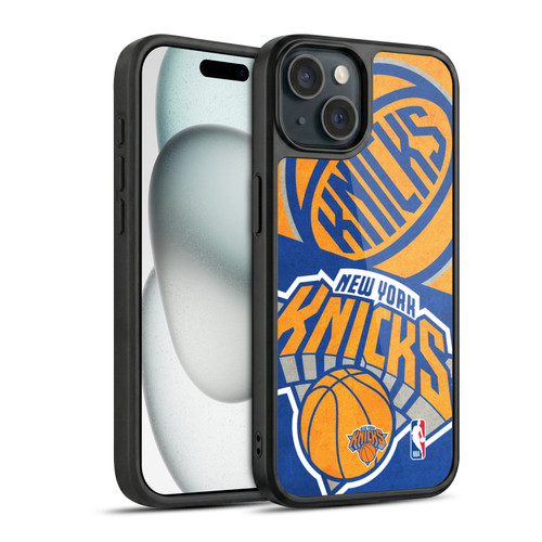 NBA New York Knicks Half Oversized Gel Armour Case For Apple iPhone 15