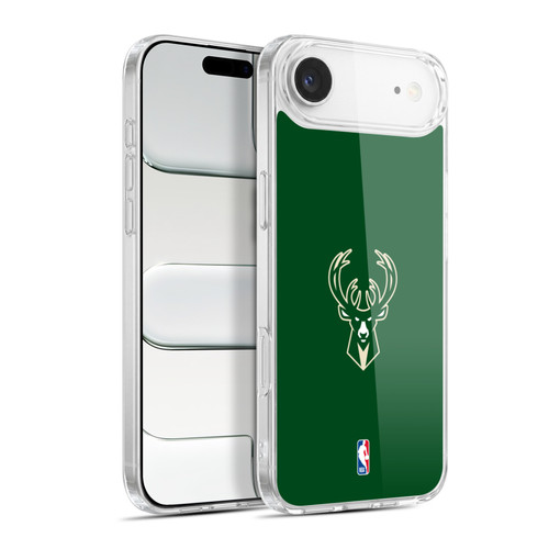 NBA Milwaukee Bucks Plain Soft Gel Case for Apple iPhone 17 Air