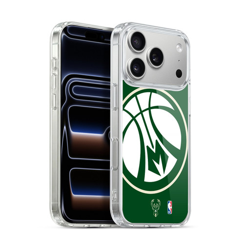 NBA Milwaukee Bucks Oversized Soft Gel Case for Apple iPhone 17 Pro
