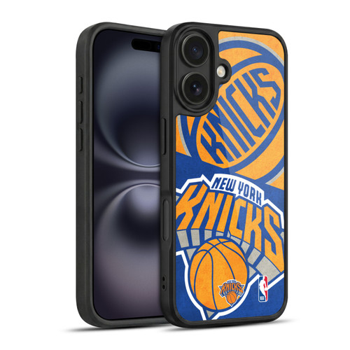 NBA New York Knicks Half Oversized Gel Armour Case For Apple iPhone 16