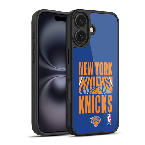 NBA New York Knicks Typography Gel Armour Case For Apple iPhone 16