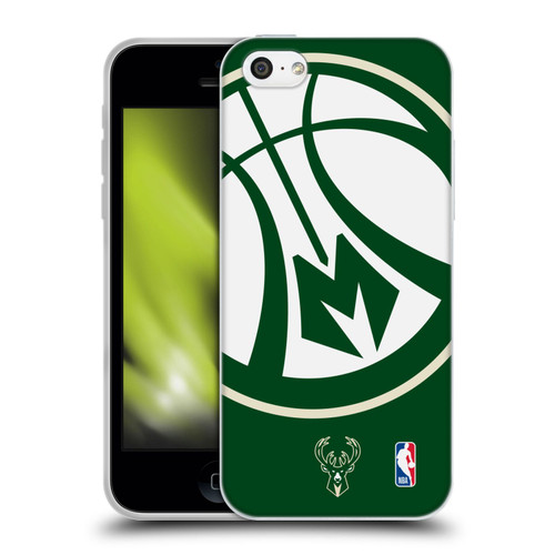 NBA Milwaukee Bucks Oversized Soft Gel Case for Apple iPhone 5c