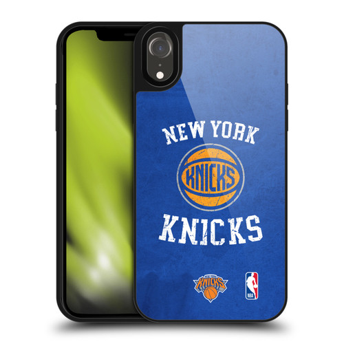 NBA New York Knicks Distressed Gel Armour Case For Apple iPhone XR
