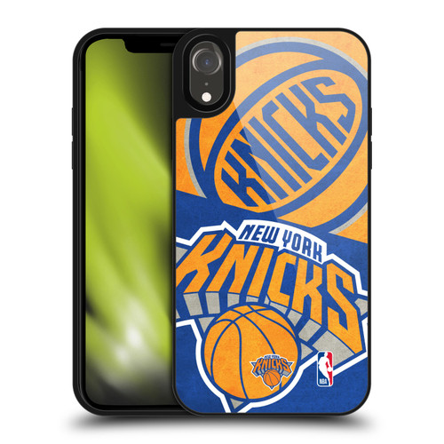 NBA New York Knicks Half Oversized Gel Armour Case For Apple iPhone XR