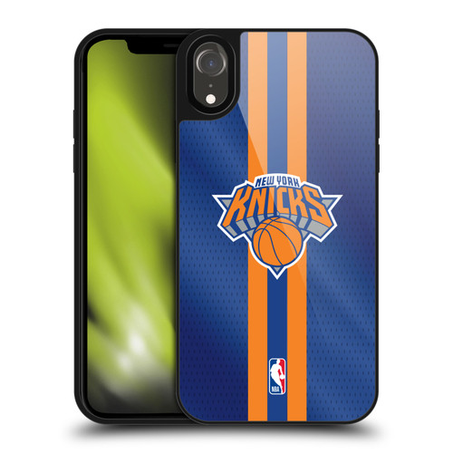 NBA New York Knicks Stripes Gel Armour Case For Apple iPhone XR