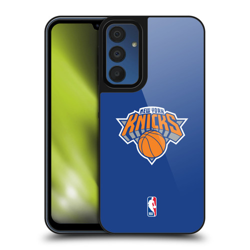 NBA New York Knicks Plain Gel Armour Case For Samsung Galaxy A15